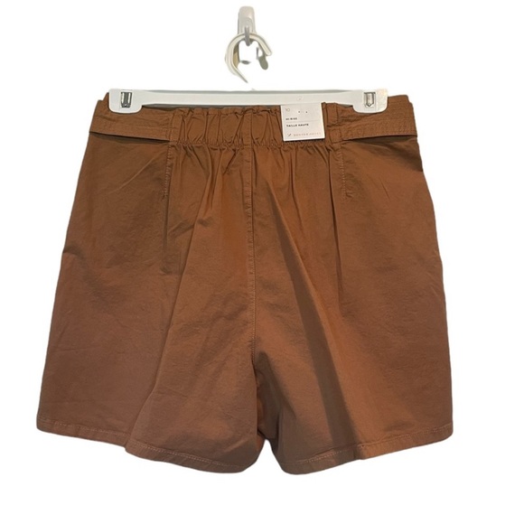 Denver Hayes NWT paper bag waist high rise camel brown tan color bohemian size10 - Picture 3 of 9